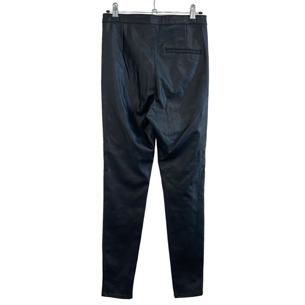 H&M Divided - Black Faux Leather Legging - M - China - Picture 4 of 9